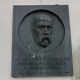 Pamětní deska Tomáše G. Masaryka